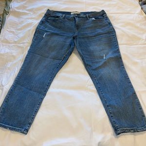 Gap Best Girlfriend Jeans, Size 33